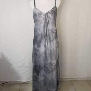 Calvin Klein - Spaghetti Strap Gray Maxi Dress